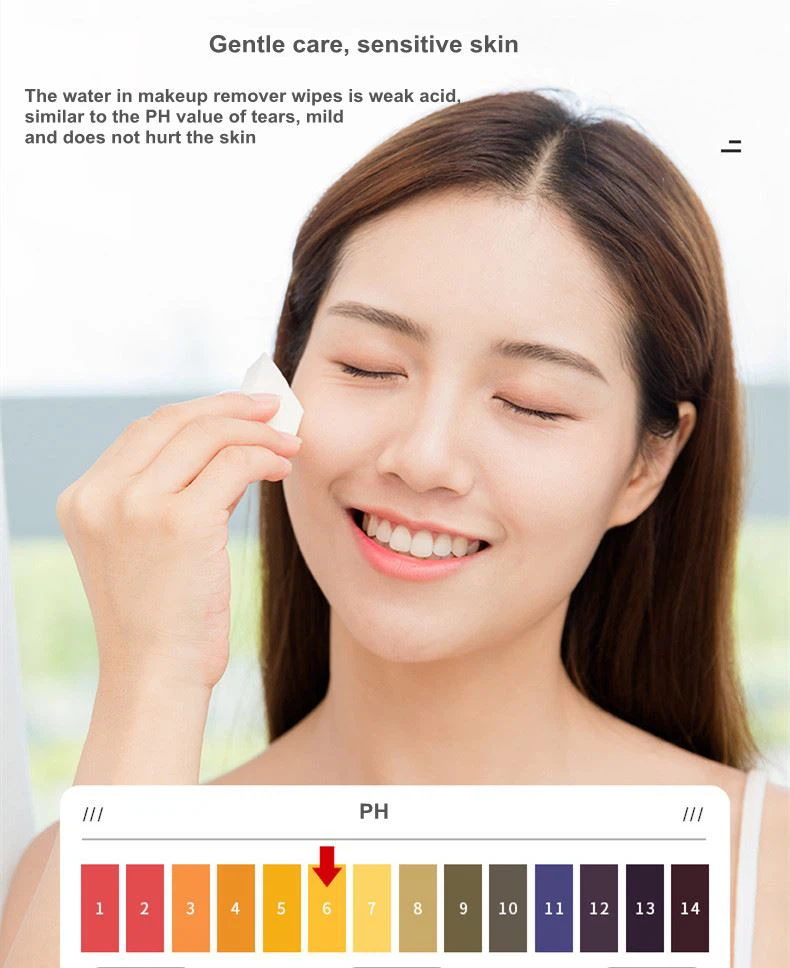 makeup wipes packaging
