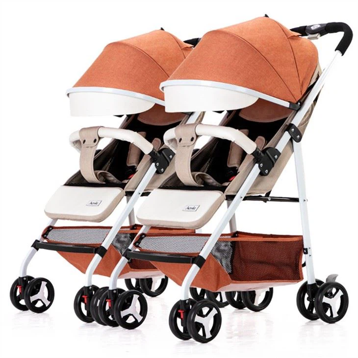 Detachable Twin Baby Carriage